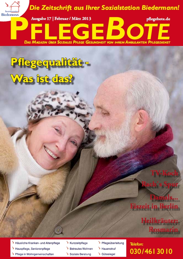 PflegeBote #17 (Februar / März 2013) - Ausgabe Berlin-Mitte